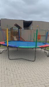 Cama elástica grande